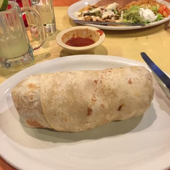 Mexican Cafe Comala - Super Comala Burrito with chicken - Mexican Near Me - Houston, Texas