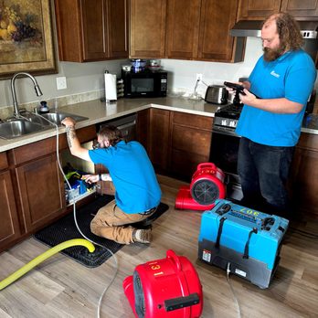 Clear Sky Disaster Restoration Services - Analysing a dishwasher leak - Damage Restoration Near Me - Ferndale, Washington Clear Sky Disaster Restoration Services - Analysing a dishwasher leak - Damage Restoration Near Me - Ferndale, Washington