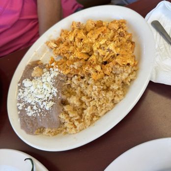 Ely's Restaurant - Chorizo omelet with rice and beans - Breakfast & Brunch Near Me - Las Vegas, Nevada