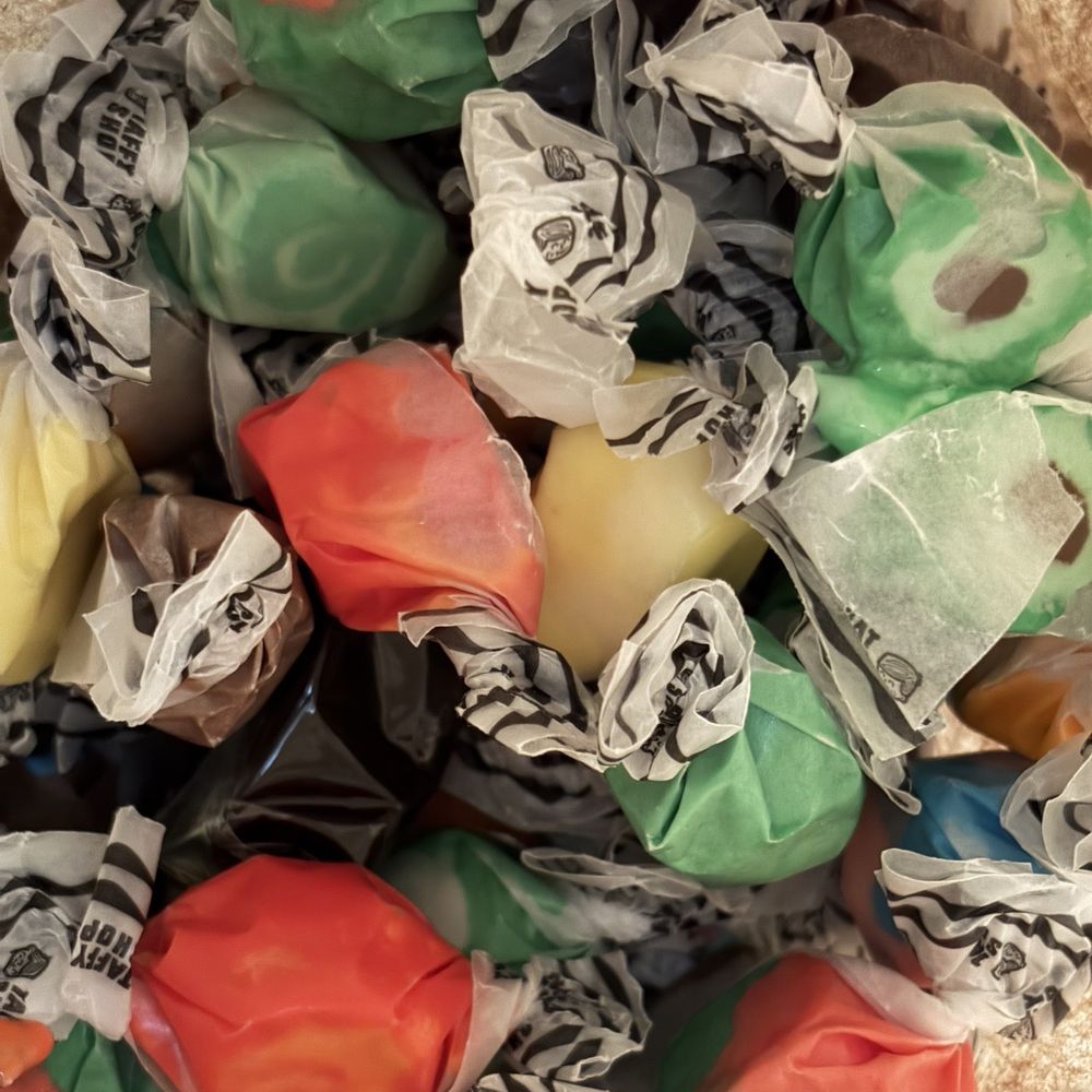 Sadie's Sweet Shop - Salt water taffy haul - Bakeries Near Me - McGregor, Iowa Sadie's Sweet Shop - Salt water taffy haul - Bakeries Near Me - McGregor, Iowa