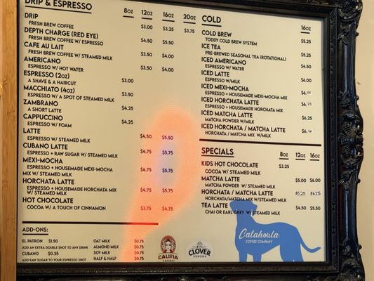 Menu photo 1 Catahoula Coffee Company Richmond, CA Menu photo 1 Catahoula Coffee Company Richmond, CA