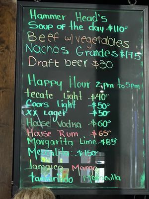 Menu photo 3 Hammer Head's San Carlos, SON