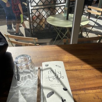 My Tokyo - bar top seating, dividers between tables, one outdoor table - Japanese Near Me - Tarrytown, New York My Tokyo - bar top seating, dividers between tables, one outdoor table - Japanese Near Me - Tarrytown, New York