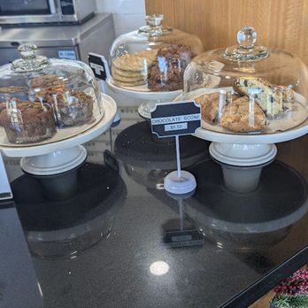 Luxuriant Coffee - Muffins, cookies, scones. This is from December - Coffee & Tea Near Me - Riverside, California