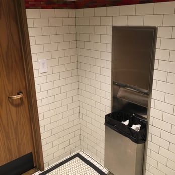 Vaca - Her you can see the tile, the paper towel dispenser, and the different lighting level switches! - Tapas/Small Plates Near Me - Costa Mesa, California Vaca - Her you can see the tile, the paper towel dispenser, and the different lighting level switches! - Tapas/Small Plates Near Me - Costa Mesa, California