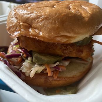 Birdcall - All Natural Chicken - The Veggie plus pickles - Chicken Shop Near Me - Denver, Colorado
