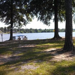 Smith Lake Park - The boat launch.