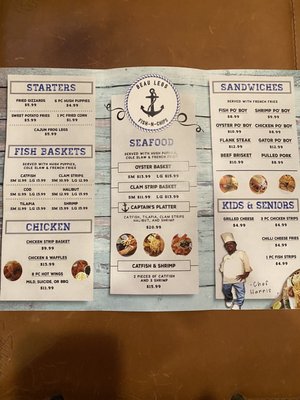 Menu photo 1 Beau Legs Fish & Chips Lacey, WA Menu photo 1 Beau Legs Fish & Chips Lacey, WA