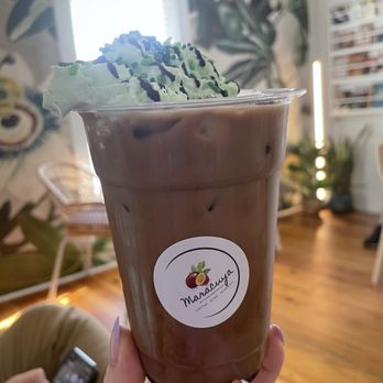 Maracuya by Llama - Pistachio Dark Mocha - Coffee & Tea Near Me - St. Augustine, Florida Maracuya by Llama - Pistachio Dark Mocha - Coffee & Tea Near Me - St. Augustine, Florida