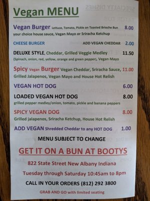 Menu photo 4 Get It On A Bun At Booty’s New Albany, IN