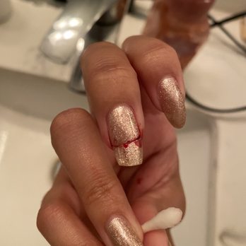 Lilly Nail Spa - Broken nail less than 12 hours later - Nail Salons Near Me - Redondo Beach, California Lilly Nail Spa - Broken nail less than 12 hours later - Nail Salons Near Me - Redondo Beach, California