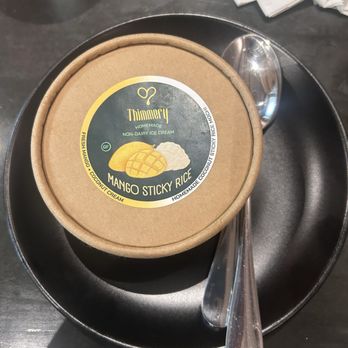 78 Thai Kitchen - Mango Sticky Rice Ice Cream - Thai Near Me - Carlsbad, California