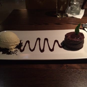 Not Your Average Joe's - Nashua - A really nice chocolate lava cake. - New American Near Me - Nashua, New Hampshire