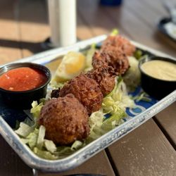 Lucky Fish Beach Bar & Grill - Killer Conch Fritters