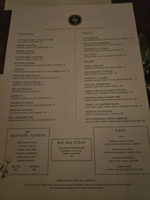 Menu photo 1 Summit House Summit, NJ