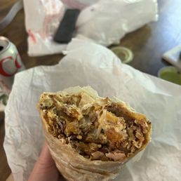 Los Arcos Breakfast Burrito