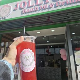 Strawberry oolong tea
