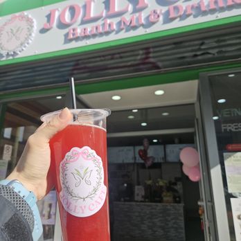 Jolly Cafe - Strawberry oolong tea - Cafes Near Me - Oakland, California Jolly Cafe - Strawberry oolong tea - Cafes Near Me - Oakland, California