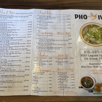 Pho Ivy - Menu 01.24.2026 - Vietnamese Near Me - Elk Grove, California Pho Ivy - Menu 01.24.2026 - Vietnamese Near Me - Elk Grove, California
