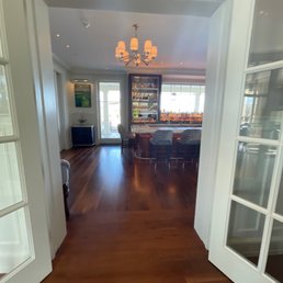 Entrance to bar which stays open late