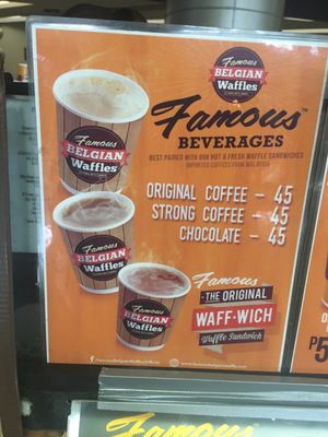 Menu photo 3 Famous Belgian Waffles Angeles City, PAM