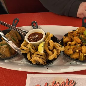 Buca di Beppo Italian Restaurant - Buca Trio Platter - Italian Near Me - Universal City, California Buca di Beppo Italian Restaurant - Buca Trio Platter - Italian Near Me - Universal City, California