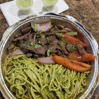 Sangucheria - TALLARIN VERDE & LOMO SALTADO - Peruvian Near Me - San Diego, California Sangucheria - TALLARIN VERDE & LOMO SALTADO - Peruvian Near Me - San Diego, California