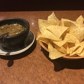 La Cecina - Chips and Salsa. Chips were standard, salsa was Amazing and served warm. - Mexican Near Me - Dyer, Indiana