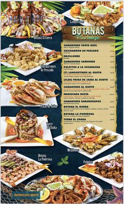 Menu photo 5 Mariscos El Chaka Victorville, CA