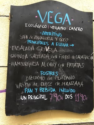 Menu photo 8 Vega Madrid, M Menu photo 8 Vega Madrid, M