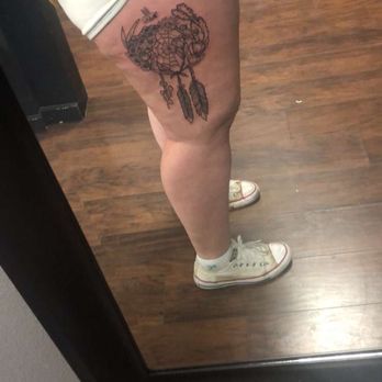 Blue Rose Tattoo - My first big piece and I love it!!! - Tattoo Near Me - Cathedral City, California