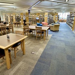Northland Public Library - Tables, chairs, and bookcases