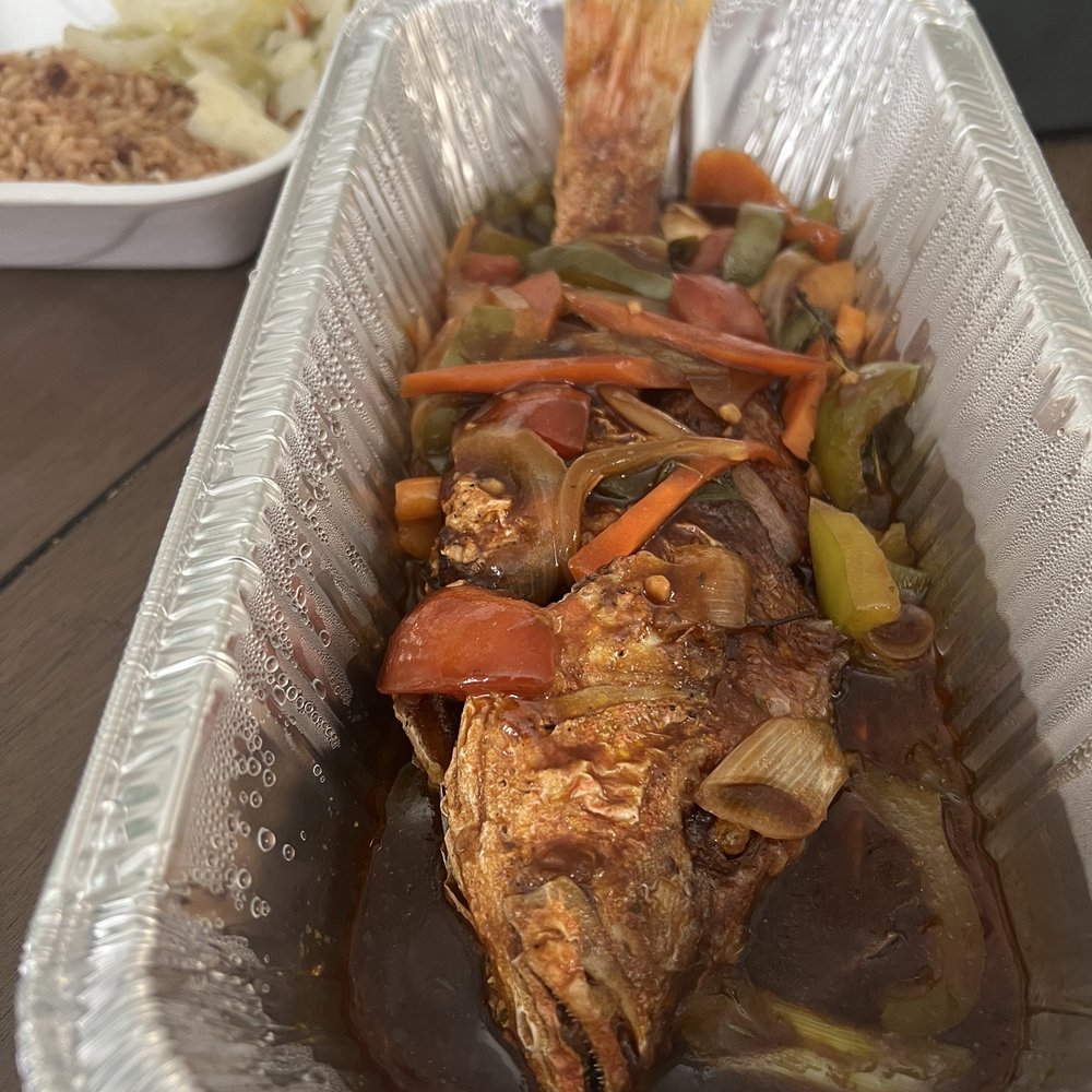 Caribbean Hut - Brown Stew Red Snapper - Caribbean Near Me - Charlotte, North Carolina Caribbean Hut - Brown Stew Red Snapper - Caribbean Near Me - Charlotte, North Carolina