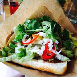 Street Gastro - Sandwich here is always good! Vegetarian, lamb, beef, pork, chicken - just choose your kind.