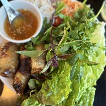 LSXO - Lettuce wrapped imperial rolls - messy but great - Vietnamese Near Me - Huntington Beach, California LSXO - Lettuce wrapped imperial rolls - messy but great - Vietnamese Near Me - Huntington Beach, California
