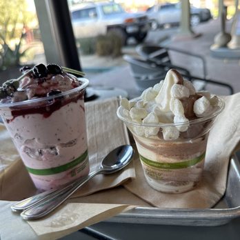 Chef Tanya's Kitchen - Crystal Blue Persuasion and soft serve Twist with mochi balls.(vegan) - Vegan Near Me - Palm Desert, California Chef Tanya's Kitchen - Crystal Blue Persuasion and soft serve Twist with mochi balls.(vegan) - Vegan Near Me - Palm Desert, California