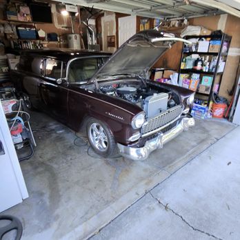 Mobile Auto Repair 209 - Vehicle diagnostic and repair on this beautiful 1955 Chevy Custom Panel - Auto Repair Near Me - Stockton, California Mobile Auto Repair 209 - Vehicle diagnostic and repair on this beautiful 1955 Chevy Custom Panel - Auto Repair Near Me - Stockton, California