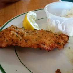 Whitnall Park Golf Course - A piece of the fried cod.