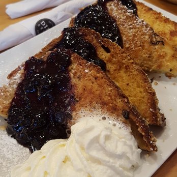 Dime Store - Seasonal French toast (blueberry-lavender-almond-crusted) - Breakfast & Brunch Near Me - Detroit, Michigan Dime Store - Seasonal French toast (blueberry-lavender-almond-crusted) - Breakfast & Brunch Near Me - Detroit, Michigan