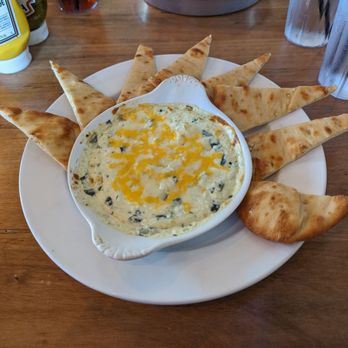 Chuck's Roadhouse Bar and Grill - Spinach and goat cheese dip - American Near Me - Vaughan, Ontario Chuck's Roadhouse Bar and Grill - Spinach and goat cheese dip - American Near Me - Vaughan, Ontario