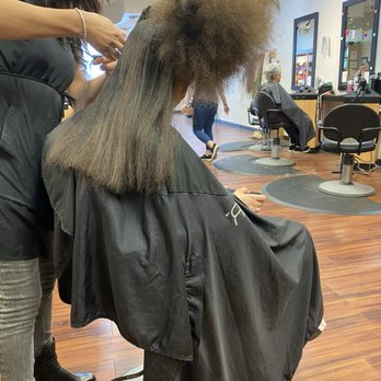 Holiday Hair - Melody working her magic. - Hair Salons Near Me - EDWARDSVILLE, Pennsylvania Holiday Hair - Melody working her magic. - Hair Salons Near Me - EDWARDSVILLE, Pennsylvania
