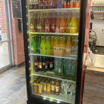 Estela's Fresh Mex - Just some of what is offered as bottle beverages :) - Mexican Near Me - Coralville, Iowa Estela's Fresh Mex - Just some of what is offered as bottle beverages :) - Mexican Near Me - Coralville, Iowa