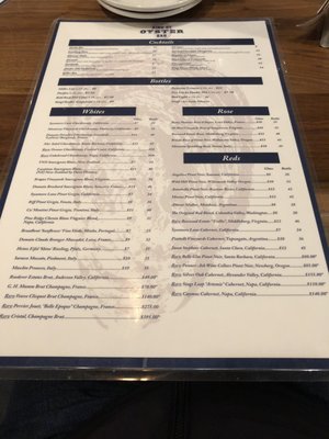 Menu photo 7 King Street Oyster Bar Middleburg, VA