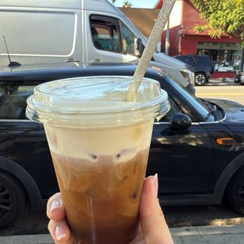 Maru Coffee - Cream top iced latte - Coffee & Tea Near Me - Los Angeles, California