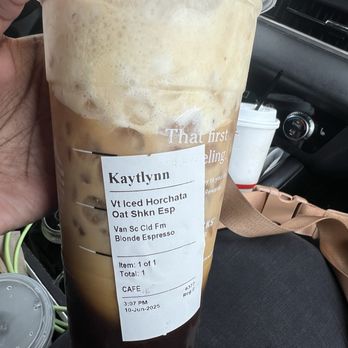 Starbucks - This drink was absolutely DELICIOUS & Customer service is always the best at this location!:-) - Coffee & Tea Near Me - Houston, Texas Starbucks - This drink was absolutely DELICIOUS & Customer service is always the best at this location!:-) - Coffee & Tea Near Me - Houston, Texas