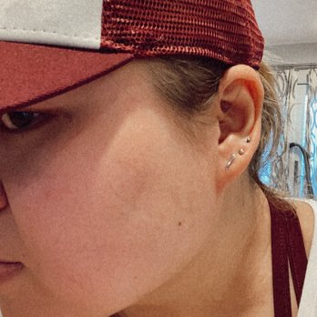 Silva's Tattooing - The cheapest jewelry option - little silver ball. - Tattoo Near Me - Sunnyvale, California