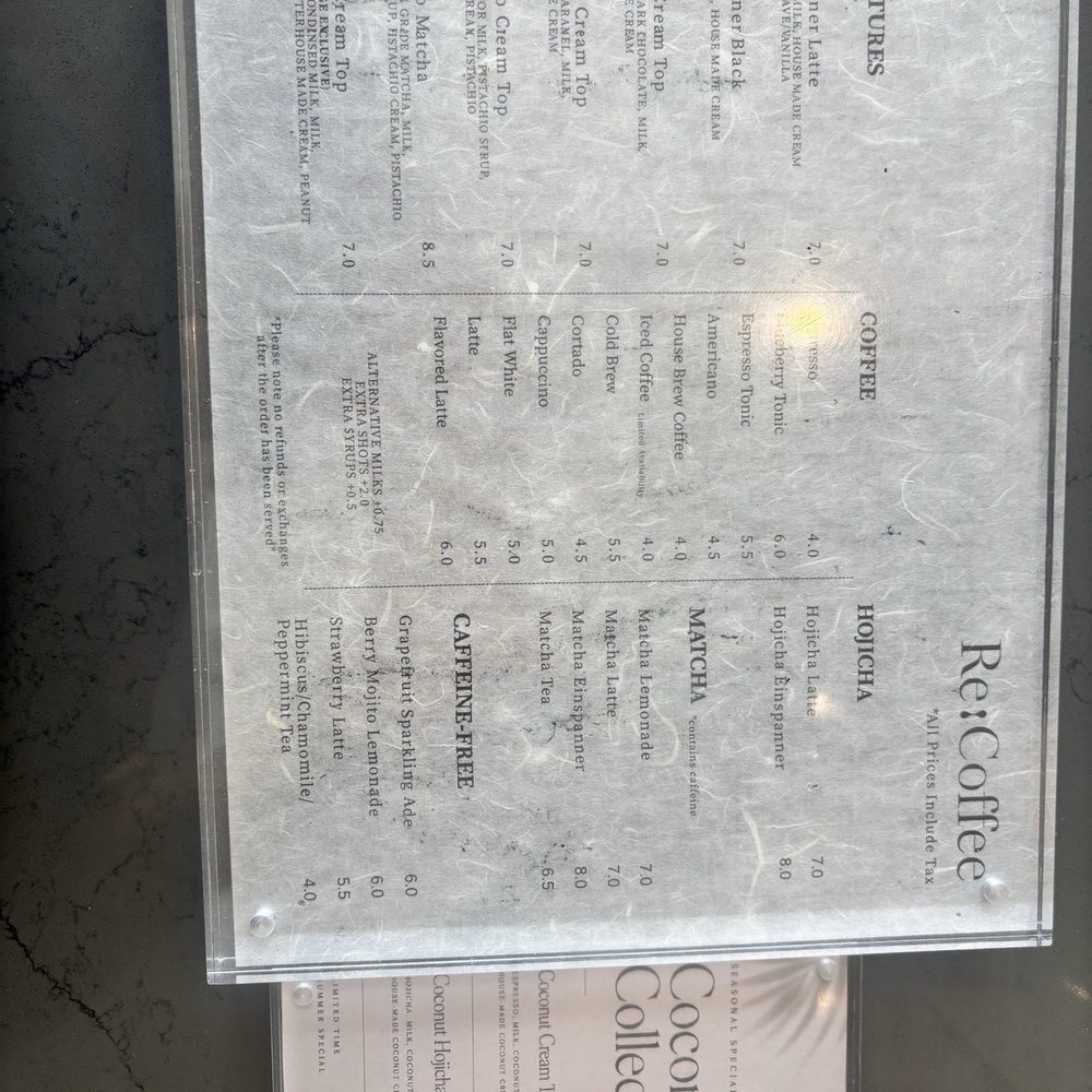 Re Coffee - Desserts Near Me - Northridge, California