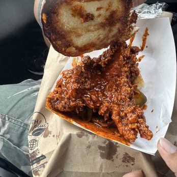 Chicken Depot - Nashville Hot chicken sandwich - Chicken Shop Near Me - DeRidder, Louisiana