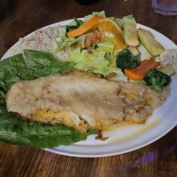 Via Mar Grill & Bar - Swai fillet with garlic - Mexican Near Me - Ontario, California Via Mar Grill & Bar - Swai fillet with garlic - Mexican Near Me - Ontario, California