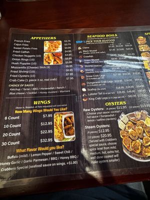 Menu photo 1 Crabbers Spring Hill, FL